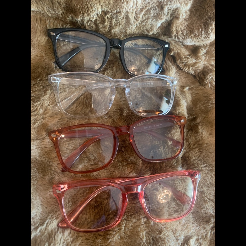 Blue light Blocking Glasses Bundle (4!) NWOT